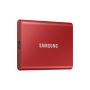 Samsung Portable SSD T7 500 GB USB Type-C 3.2 Gen 2 (3.1 Gen 2) Rood (MU-PC500R/WW) thumbnail