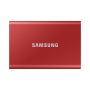 Samsung Portable SSD T7 500 GB USB Type-C 3.2 Gen 2 (3.1 Gen 2) Rood (MU-PC500R/WW) thumbnail
