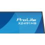 iiyama ProLite X2491HS-B1 computer monitor 60,5 cm (23.8") 1920 x 1080 Pixels Full HD LCD Zwart (X2491HS-B1) thumbnail
