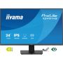 iiyama ProLite X2491HS-B1 computer monitor 60,5 cm (23.8") 1920 x 1080 Pixels Full HD LCD Zwart (X2491HS-B1) thumbnail