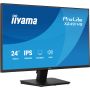 iiyama ProLite X2491HS-B1 computer monitor 60,5 cm (23.8") 1920 x 1080 Pixels Full HD LCD Zwart (X2491HS-B1) thumbnail