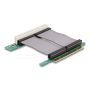 Delock Riser Karte PCI 32-Bit > PCI 32-Bit mit flexiblem Kabel 7 cm links gerichtet (41793) thumbnail