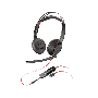 HP Blackwire 5220 Stereo USB-C Headset met 3.5mm adapter (8X231AA-NOB) thumbnail