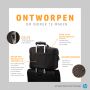 HP 8GF07AA 39,6 cm (15.6") Aktetas Bruin (8GF07AA#ABB) thumbnail