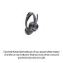 HP Poly Voyager Focus 2 Microsoft Teams Certified USB-C-C Headset +USB-C/A Adapter +Charging Stand thumbnail
