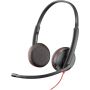 HP Poly Poly Blackwire 3325 - 3300 Series - Headset - On-Ear - kabelgebunden - USB, 3,5 mm Stecker (213938-01) (213938-01) thumbnail