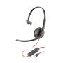 HP POLY Poly Blackwire C3225 - Blackwire 3200 Series - Headset - On-Ear - kabelgebunden - aktive Rauschunterdrückung - 3,5 mm St (80S04A6) thumbnail