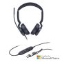 Yealink UH46 Dual Teams USB-C/A Headset binaural Noise Cancelling USB (UH46 DUAL TEAMS USB-C/A) thumbnail