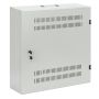 Intellinet Low-profile 19" wandkast met 4U horizontale en 2U verticale rails, slanke ruimtebesparende behuizing met slechts 170 mm diepte, ideaal voor AV/multimedia/surveillance, gemonteerd, grijs RAL 7035 (713641) thumbnail