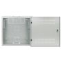 Intellinet Low-profile 19" wandkast met 4U horizontale en 2U verticale rails, slanke ruimtebesparende behuizing met slechts 170 mm diepte, ideaal voor AV/multimedia/surveillance, gemonteerd, grijs RAL 7035 (713641) thumbnail