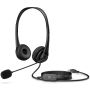 HP stereo USB-headset G2 (428H5AA#ABB) thumbnail
