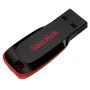 SanDisk Cruzer Blade USB flash drive 32 GB USB Type-A 2.0 Zwart, Rood (SDCZ50-032G-B35) thumbnail