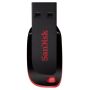 SanDisk Cruzer Blade USB flash drive 64 GB USB Type-A 2.0 Zwart, Rood (SDCZ50-064G-B35) thumbnail