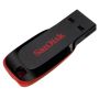 SanDisk Cruzer Blade USB flash drive 64 GB USB Type-A 2.0 Zwart, Rood (SDCZ50-064G-B35) thumbnail