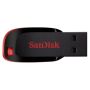SanDisk Cruzer Blade USB flash drive 64 GB USB Type-A 2.0 Zwart, Rood (SDCZ50-064G-B35) thumbnail