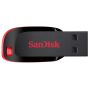 SanDisk Cruzer Blade USB flash drive 64 GB USB Type-A 2.0 Zwart, Rood (SDCZ50-064G-B35) thumbnail
