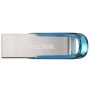 SanDisk Ultra Flair USB flash drive 32 GB USB Type-A 3.2 Gen 1 (3.1 Gen 1) Blauw, Zilver (SDCZ73-032G-G46B) thumbnail