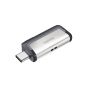 SanDisk Ultra Dual Drive USB Type-C USB flash drive 128 GB USB Type-A / USB Type-C 3.2 Gen 1 (3.1 Gen 1) Zwart, Zilver (SDDDC2-128G-G46) thumbnail