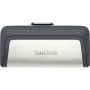 SanDisk Ultra Dual Drive USB Type-C USB flash drive 128 GB USB Type-A / USB Type-C 3.2 Gen 1 (3.1 Gen 1) Zwart, Zilver (SDDDC2-128G-G46) thumbnail