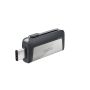 SanDisk Ultra Dual Drive USB Type-C USB flash drive 128 GB USB Type-A / USB Type-C 3.2 Gen 1 (3.1 Gen 1) Zwart, Zilver (SDDDC2-128G-G46) thumbnail
