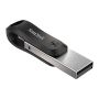 SanDisk SDIX60N-128G-GN6NE USB flash drive 128 GB 3.2 Gen 1 (3.1 Gen 1) Grijs, Zilver (SDIX60N-128G-GN6NE) thumbnail
