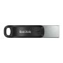 SanDisk SDIX60N-128G-GN6NE USB flash drive 128 GB 3.2 Gen 1 (3.1 Gen 1) Grijs, Zilver (SDIX60N-128G-GN6NE) thumbnail