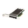 Dell Intel X710-T4 4-Port 10GB Netwerkkaart (K5V44-LP-RFB) thumbnail