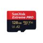 SanDisk Extreme PRO 128 GB MicroSDXC UHS-I Klasse 10 (SDSQXCD-128G-GN6MA) thumbnail
