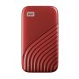 Western Digital My Passport 500 GB Rood (WDBAGF5000ARD-WESN) thumbnail