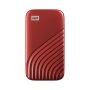 Western Digital My Passport 500 GB Rood (WDBAGF5000ARD-WESN) thumbnail