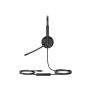 Yealink UH34 SE Lite Dual Teams Headset Bedraad Hoofdband Kantoor/callcenter USB Type-C Zwart (1308162) thumbnail