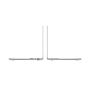 Apple MacBook Pro 14 M5 Pro/15C CPU 16C GPU/24GB/2TB SSD - Silver (MJLV4ZE/A) thumbnail