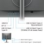 BenQ RD280UG computer monitor 71,6 cm (28.2") 3840 x 2560 Pixels 4K Ultra HD Zwart (9H.LNXLE.EBE) thumbnail