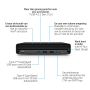 HP Elite Mini 800 G9 i514500 16GB/512 PC Intel® Core™ i5 i5-14500 DDR5-SDRAM 512 GB SSD Windows 11 Pro Mini PC Zwart (622W2ET#ABH) thumbnail