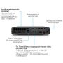 HP Elite Mini 800 G9 Intel Core i7-14700 32GB DDR5 1TB SSD BE200 Wi-Fi 7 +BT 5.4 W11P 1Y SmartBuy Intel® Core™ i7 DDR5-SDRAM Windows 11 Pro Mini PC Zwart (623G2ET#ABH) thumbnail