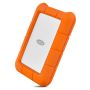 LaCie Rugged USB-C externe harde schijf 1000 GB Oranje, Zilver (STFR1000800) thumbnail