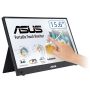 ASUS ZenScreen MB16AHT computer monitor 39,6 cm (15.6") 1920 x 1080 Pixels Full HD Touchscreen Zwart (MB16AHT) thumbnail