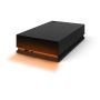 Seagate FireCuda Gaming Hub externe harde schijf 8 TB Micro-USB B / USB Type-A / USB Type-C 3.2 Gen 1 (3.1 Gen 1) Zwart (STKK8000400) thumbnail