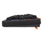 CHERRY K5 PRO TMR COMPACT toetsenbord Gamen USB QWERTY Scandinavisch Zwart, Oranje (G8E-24200LACAPN-2) thumbnail