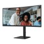AOC CU34E4C computer monitor 86,4 cm (34") 3440 x 1440 Pixels Zwart (CU34E4C) thumbnail