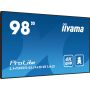 iiyama LH9854UHS-B1AG beeldkrant Digitale signage flatscreen 2,48 m (97.5") LCD Wifi 500 cd/m² 4K Ultra HD Zwart Type processor Android 11 24/7 (LH9854UHS-B1AG) thumbnail