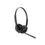 Yealink YHS34 Headset Bedraad Hoofdband Oproepen/muziek Zwart (YHS 34 DUAL) thumbnail