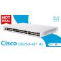 Cisco CBS250 Smart 48-Port GE 4x1G SFP Switch (CBS250-48T-4GEU-RF) thumbnail
