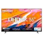 Hisense 55A6K 139,7 cm (55") 4K Ultra HD Smart TV Wifi Zwart 300 cd/m² (55A6K) thumbnail