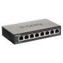 D-Link DGS-1100-08V2 Managed L2 Gigabit Ethernet (10/100/1000) Zwart (DGS-1100-08V2) thumbnail