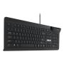 ASUS Smart Card Keyboard KU100 toetsenbord Thuis/Werk USB Zwart (90XB05E0-BKB010) thumbnail