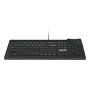 ASUS Smart Card Keyboard KU100 toetsenbord Thuis/Werk USB Zwart (90XB05E0-BKB010) thumbnail