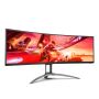 AOC B2 AG493UCX2 computer monitor 124 cm (48.8") 5120 x 1440 Pixels Quad HD LED Zwart (AG493UCX2) thumbnail