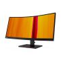 Lenovo ThinkVision T34w-20 computer monitor 86,4 cm (34") 3440 x 1440 Pixels UltraWide Quad HD LCD Zwart (61F3GAT1EU) thumbnail
