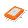 Seagate LaCie Rugged Mini 2TB externe harde schijf USB (9000298) thumbnail